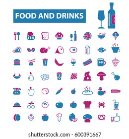 food & drinks icons

