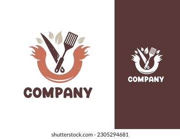 Food and Drinks Logo Design - Logo Design Template
