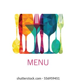  Food and drinks. Menu. Vector illustration