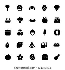 Food and Drinks Vector Icons 6