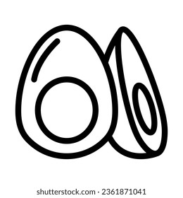 food egg chicken farm line icon vector. food egg chicken farm sign. isolated contour symbol black illustration