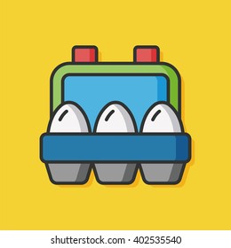 food egg vector icon