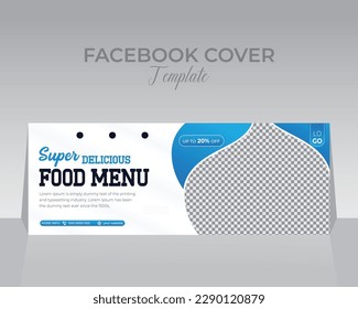 Food Facebook Cover Template design