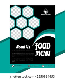 Food Flyer Design. Fast food restaurant marketing social media poster and web banner template design. Food flyer design for business promotions and advertisements. Discount food flyer design. burgers
