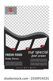 Food Flyer Design. Fast food restaurant marketing social media poster and web banner template design. Food flyer design for business promotions and advertisements. Discount food flyer design. burgers