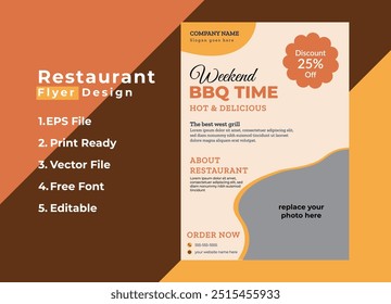Food Flyer Design for Your Restaurant