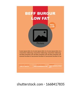 Food Flyer - Food Flyer-Vorlage