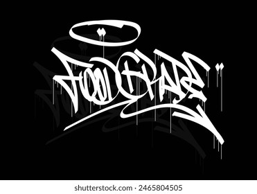 FOOD GRADE graffiti tag style design