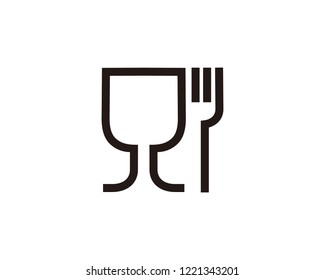 Food Grade Icon Sign Symbol