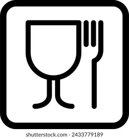 food grade icon vector. symbol, sign