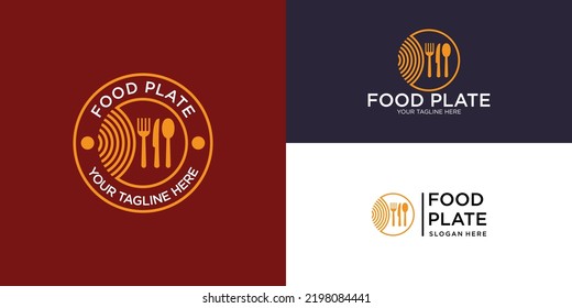 Food Group Logo Design Creative Modern Stock Vector (Royalty Free ...