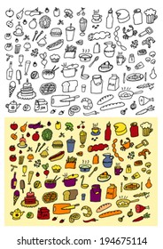 Food Hand Drawn Set