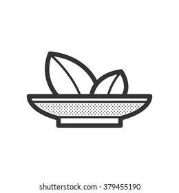food and herbs icon