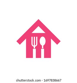 Food home logo template vector icon design