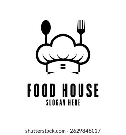 food house logo design concept creative idea