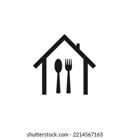 Food house restaurant  logo design