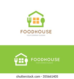 Food House, Restaurant Logo Template