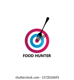 Food Hunter Logo Template Design