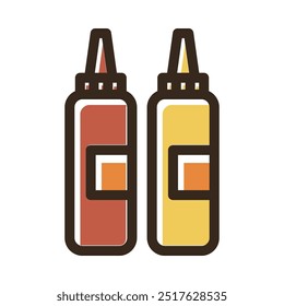 food icon with a clean and modern design, placed on a white background. This icon is designed with clear details and contrasting colors, ensuring optimal readability and visibility.