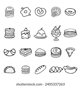 Food Icon Collection. food icon