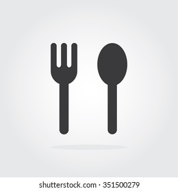 Food icon. Cooking logo. Vector Logo Template.