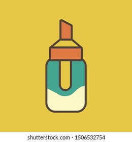 food icon design - sugar container