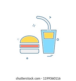 Food icon design vector