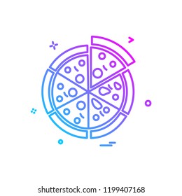 Food icon design vector