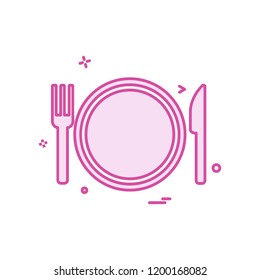 Food icon design vector