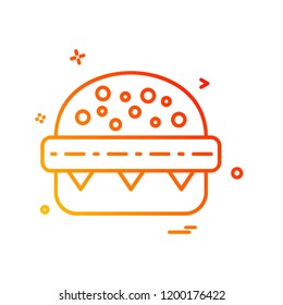 Food icon design vector