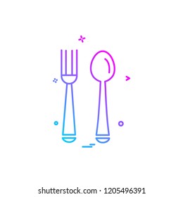 Food icon design vector