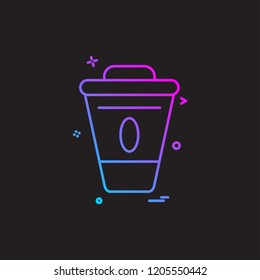 Food icon design vector
