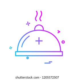Food icon design vector