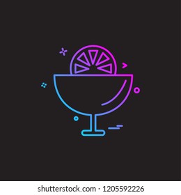 Food icon design vector
