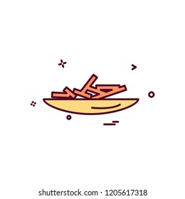 Food icon design vector