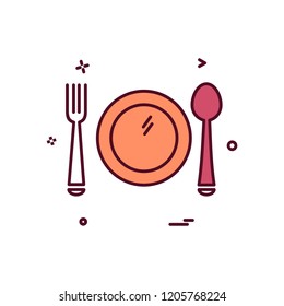 Food icon design vector