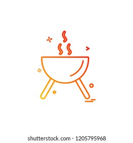 Food icon design vector