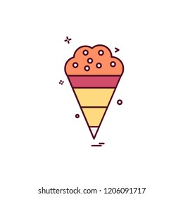 Food icon design vector
