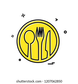 Food icon design vector