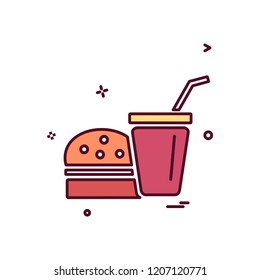 Food icon design vector