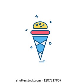 Food icon design vector