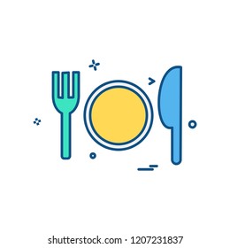 Food icon design vector