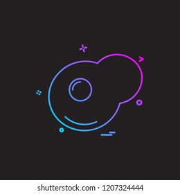 Food icon design vector