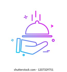 Food icon design vector