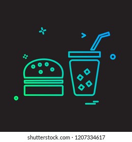 Food icon design vector