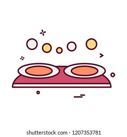 Food icon design vector