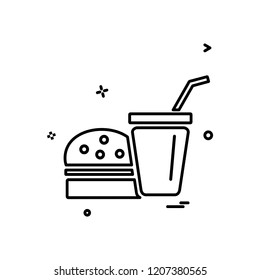 Food icon design vector