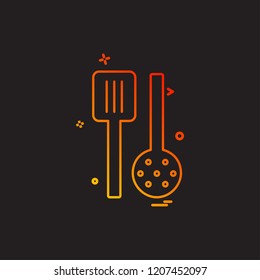 Food icon design vector