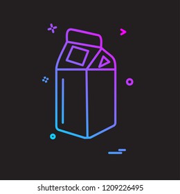 Food icon design vector