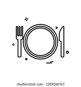 Food icon design vector